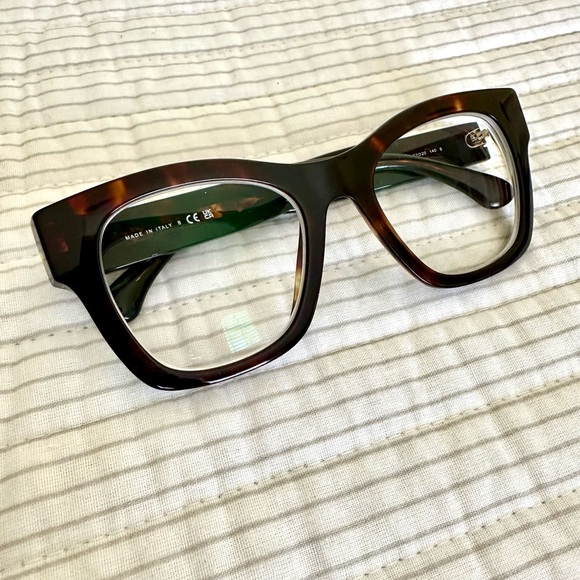 CHANEL Accessories - CHANEL Butterfly Eyeglasses - Tortoise Color